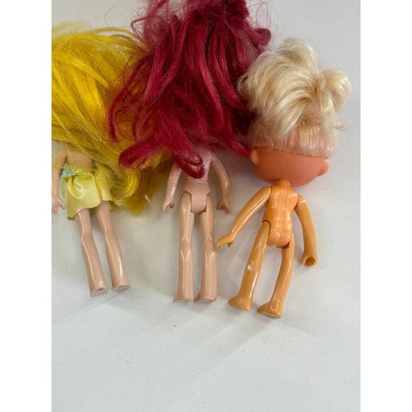 Strawberry Shortcake Friends Lot Of 3 Dolls (Strawberry, Lemon, Unknown) - Picture 5 of 6